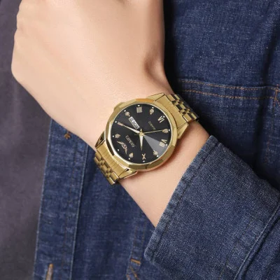 Чоловічий годинник Skmei 2291GDBK Gold-Black