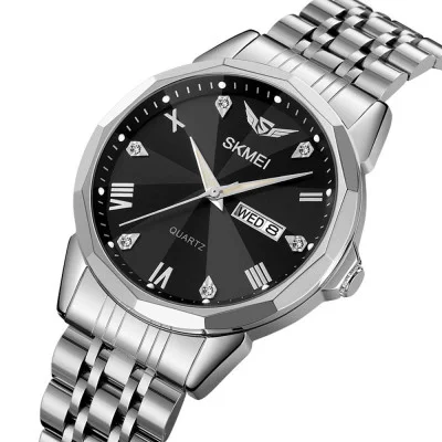 Чоловічий годинник Skmei 2291SIBK Silver-Black