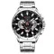 Curren 8363 Silver-Black
