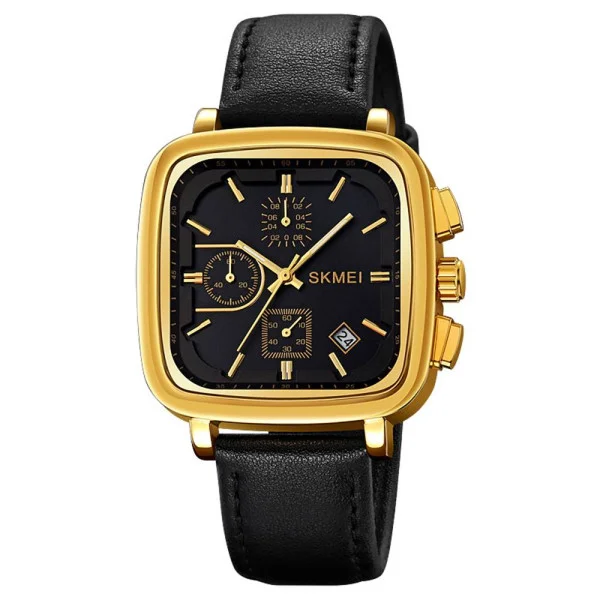 Чоловічий годинник Skmei 2182GD Gold фото 1