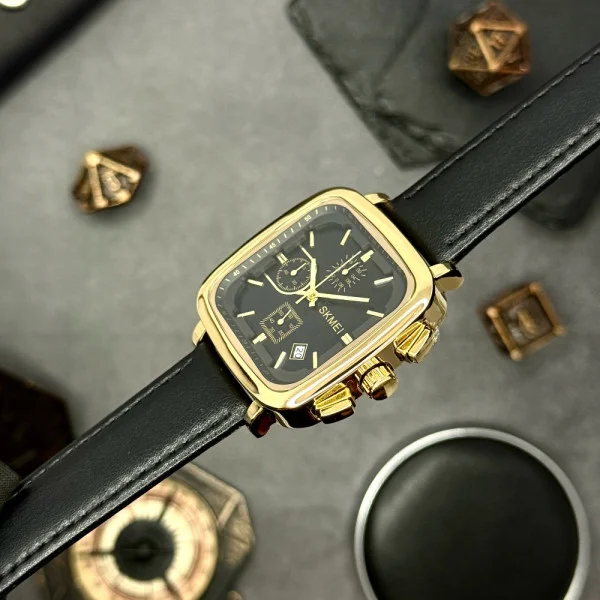Чоловічий годинник Skmei 2182GD Gold фото 6