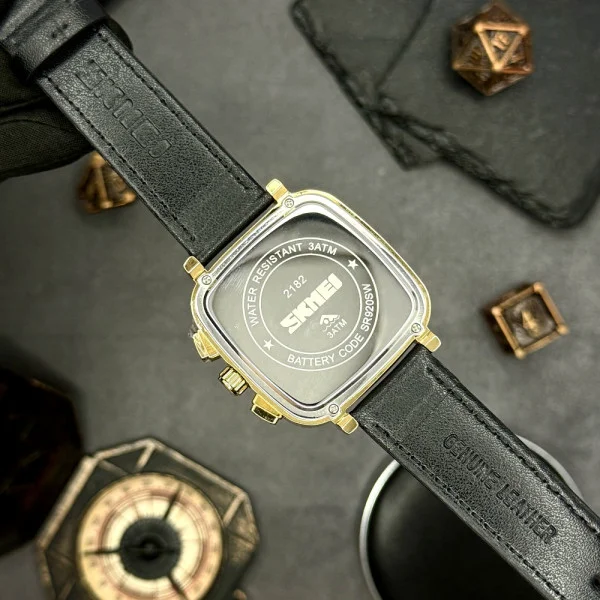 Чоловічий годинник Skmei 2182GD Gold фото 8