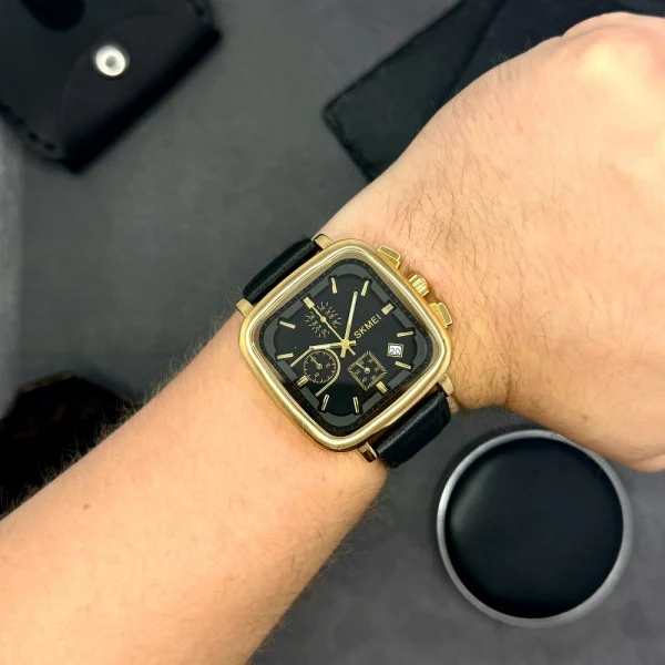 Чоловічий годинник Skmei 2182GD Gold фото 3