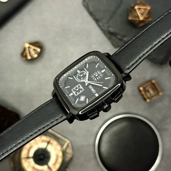 Чоловічий годинник Skmei 2182BKSI Black-Silver фото 5