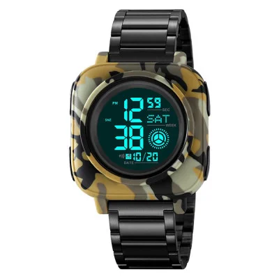 Чоловічий годинник Skmei 2131CMGN Camo Green