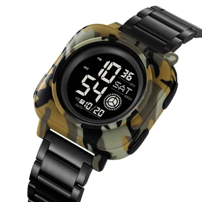 Чоловічий годинник Skmei 2131CMGN Camo Green
