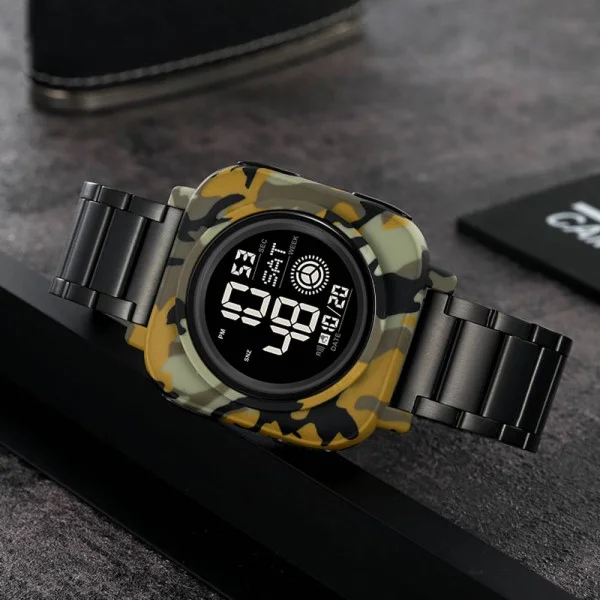 Чоловічий годинник Skmei 2131CMGN Camo Green фото 6