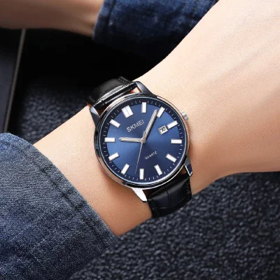 Жіночий годинник Skmei 2252SIBU Silver-Blue