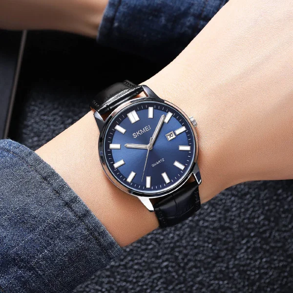 Жіночий годинник Skmei 2252SIBU Silver-Blue фото 4