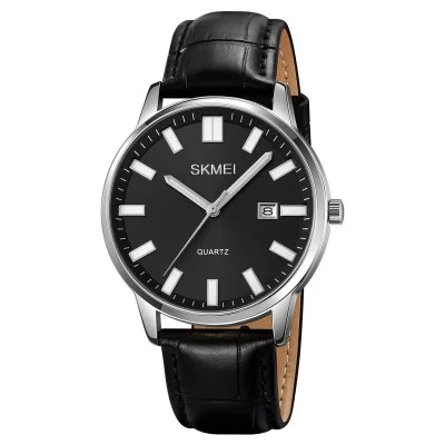 Мужские часы Skmei 2252SIBK Silver-Black