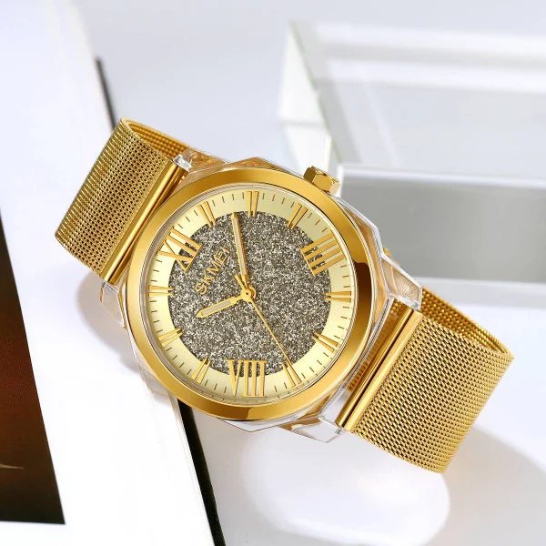 Жіночий годинник Skmei 2278GD Gold фото 7
