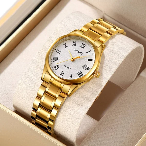 Жіночий годинник Skmei 2178GD Gold фото 5