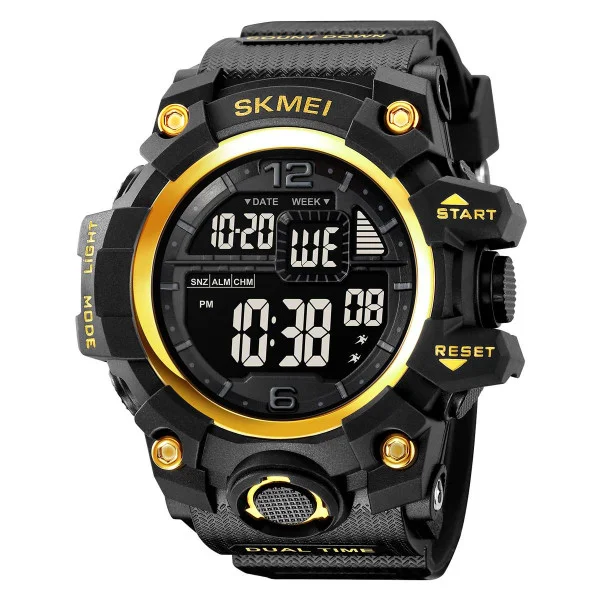 Мужские часы Skmei 2245BKGD Black-Gold фото 1