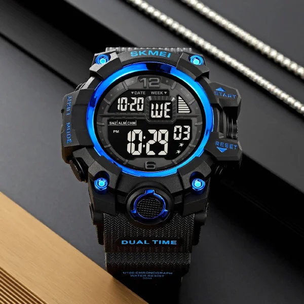 Чоловічий годинник Skmei 2245BU Blue фото 7