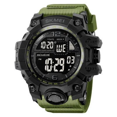 Чоловічий годинник Skmei 2245AG Army Green
