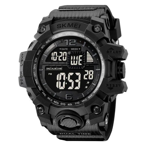 Мужские часы Skmei 2245BKBK Black-Black фото 1