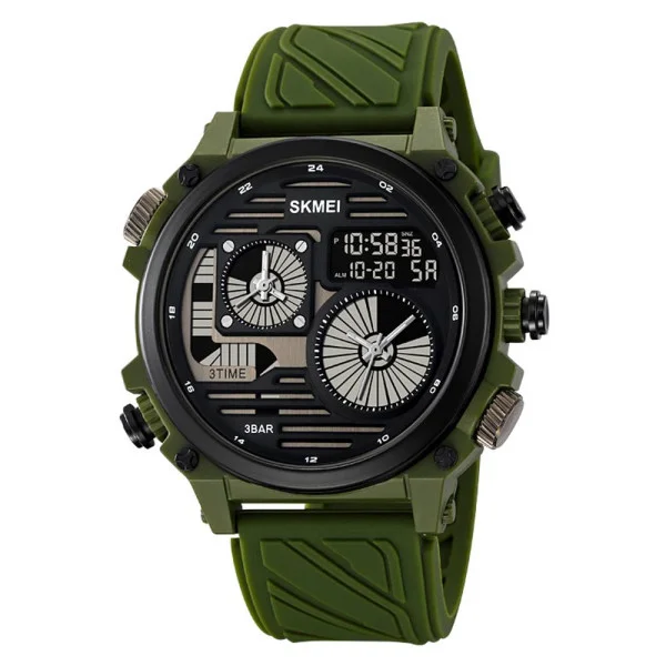 Мужские часы Skmei 2202PAG Army Green фото 1