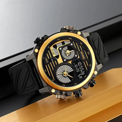 Мужские часы Skmei 2202PBKGD Black-Gold