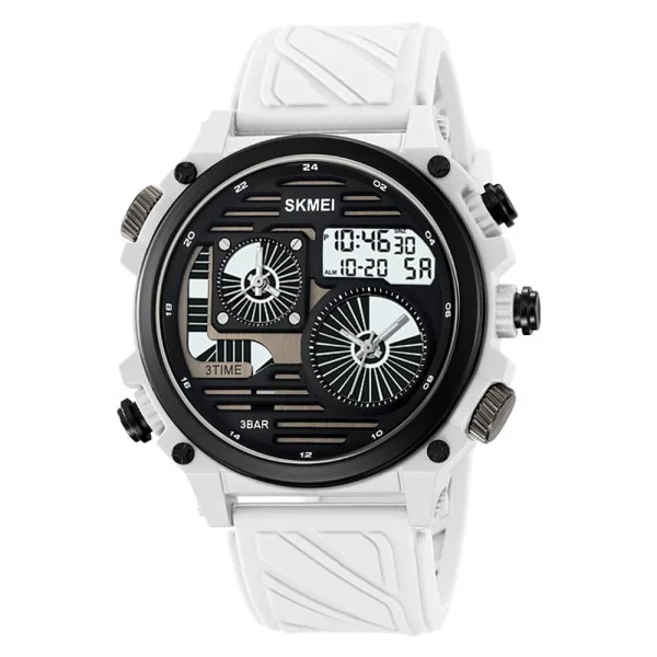 Мужские часы Skmei 2202PWT White фото 1
