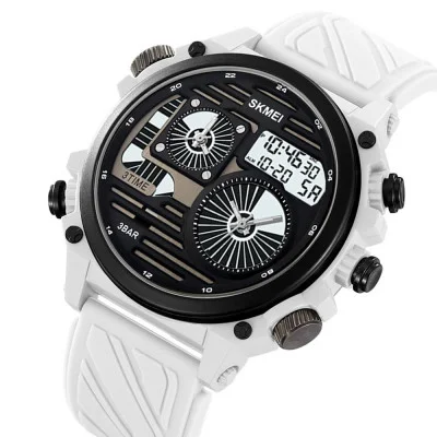 Чоловічий годинник Skmei 2202PWT White