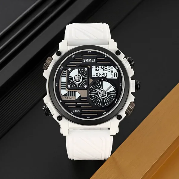 Мужские часы Skmei 2202PWT White фото 6