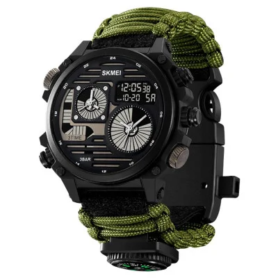 Електронний годинник Skmei 2202NAG Army Green