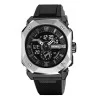 Чоловічий годинник Skmei 2272SIBK Silver-Black фото 2