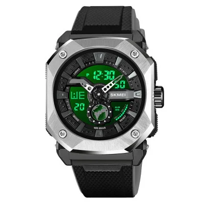 Чоловічий годинник Skmei 2272SIBK Silver-Black