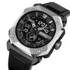 Чоловічий годинник Skmei 2272SIBK Silver-Black фото 4