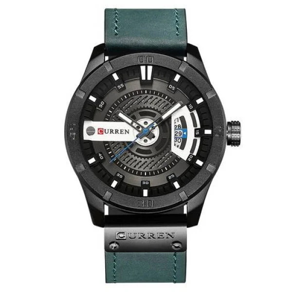 Мужские часы Curren 8301 Light Blue-Black фото 1