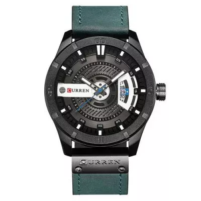 Мужские часы Curren 8301 Light Blue-Black