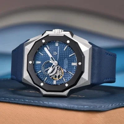 Чоловічий годинник Pagani Design PD-YS010 Silver-Blue