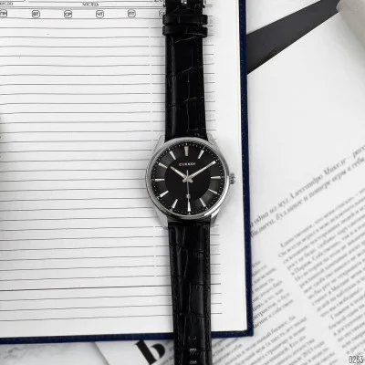 Мужские часы Curren 8365 Silver-Black