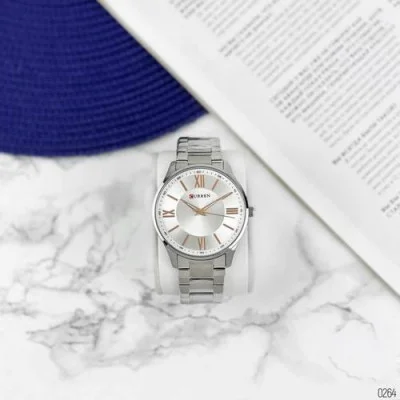 Чоловічий годинник Curren 8383 Silver-Cuprum