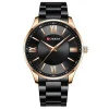 Чоловічий годинник Curren 8383 Black-Gold фото 2