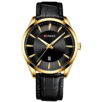 Чоловічий годинник Curren 8365 Black-Gold