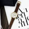 Чоловічий годинник Curren 8365 Brown-Gold-White фото 5