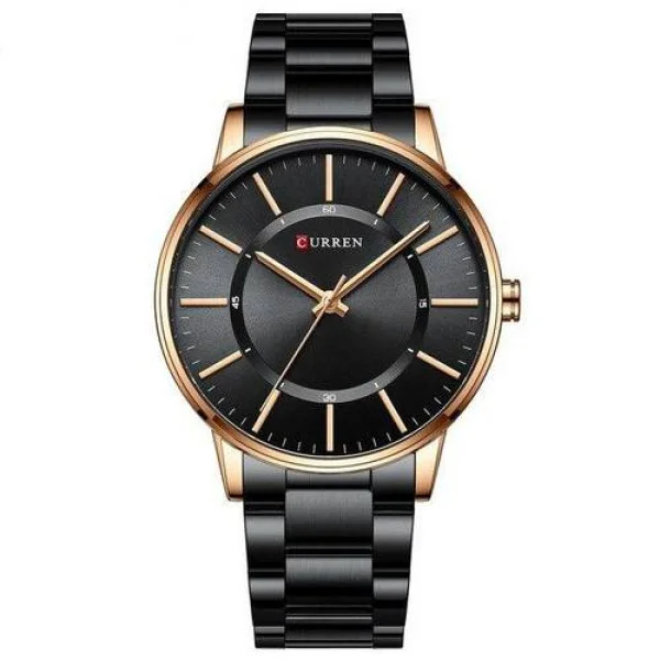Мужские часы Curren 8385 Black-Gold фото 1
