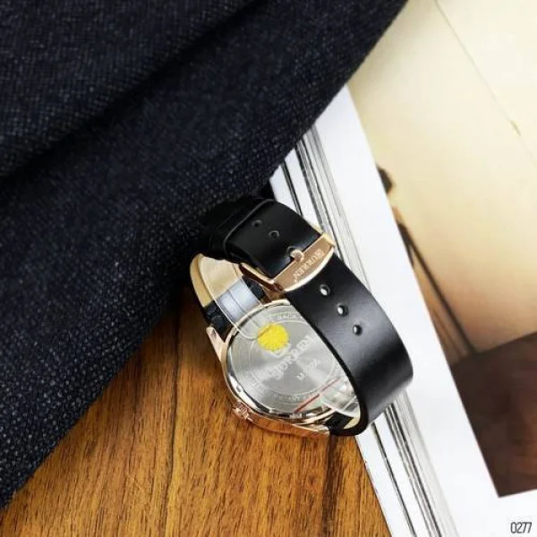 Чоловічий годинник Curren 8386 Black-Gold-Gray фото 6