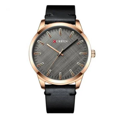 Чоловічий годинник Curren 8386 Black-Gold-Gray