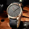 Чоловічий годинник Curren 8386 Black-Gold-Gray фото 3