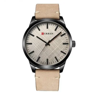 Чоловічий годинник Curren 8386 Light Brown-Grey