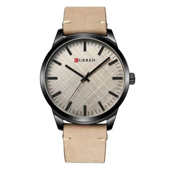Мужские часы Curren 8386 Light Brown-Grey фото 1