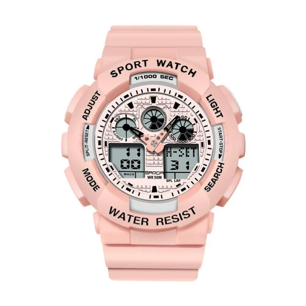 Жіночий годинник Sanda 3017 All Pink фото 1
