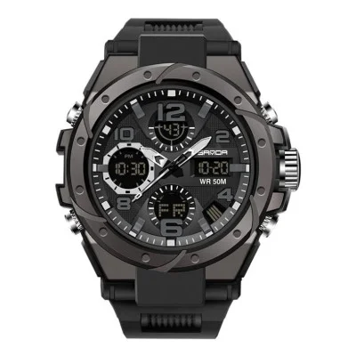 Чоловічий годинник Sanda 6008 All Black