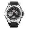 Мужские часы Sanda 6008 Black-Silver фото 2