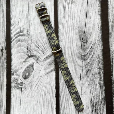 Ремінець Nato Camo A Tacs 20 мм