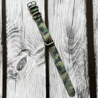Ремінець Nato Camo Woodland 20 мм