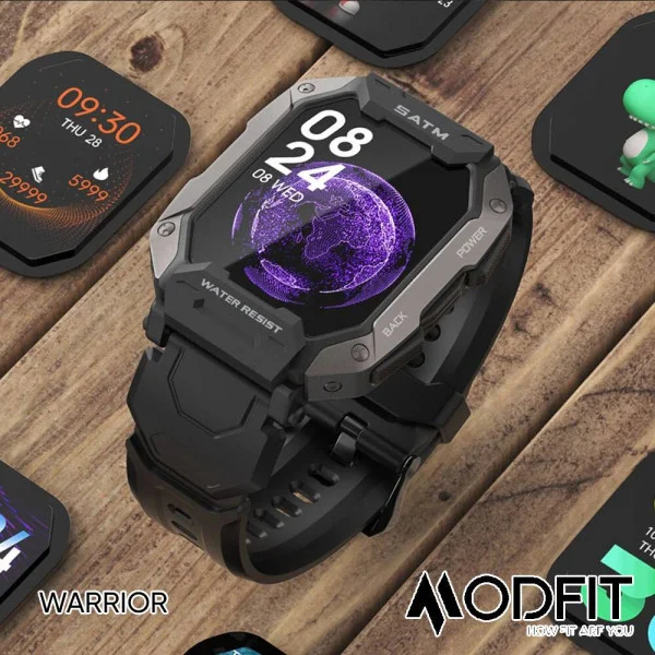 Смарт часы Modfit Warrior Army Green фото 11