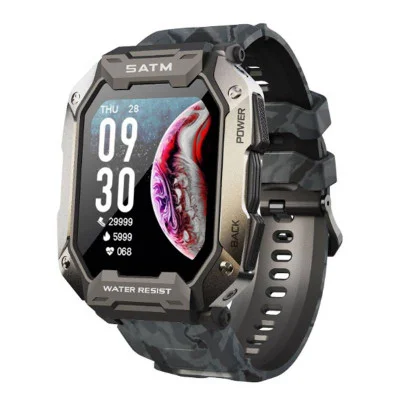 Смарт часы Modfit Warrior All Black Camo Band
